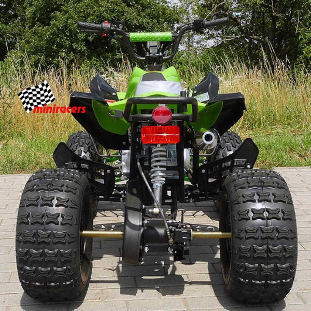 quad 125cc carbon groot model 8 inch, Motoren, 125 cc, 11 kW of minder, 1 cilinder