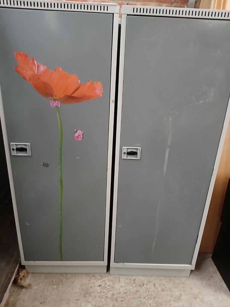 Retro lockerkast, Huis en Inrichting, Ophalen, Gebruikt