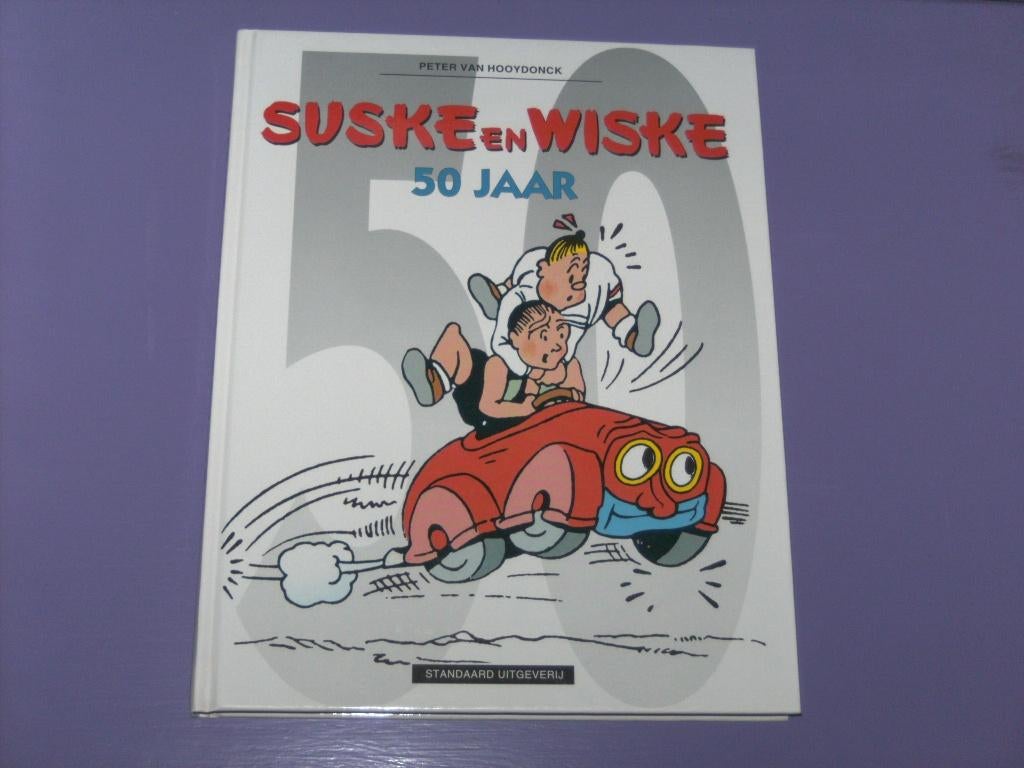 Stripboek: suske en wiske 50 jaar. (hardcover), Une BD, Enlèvement ou Envoi, Utilisé