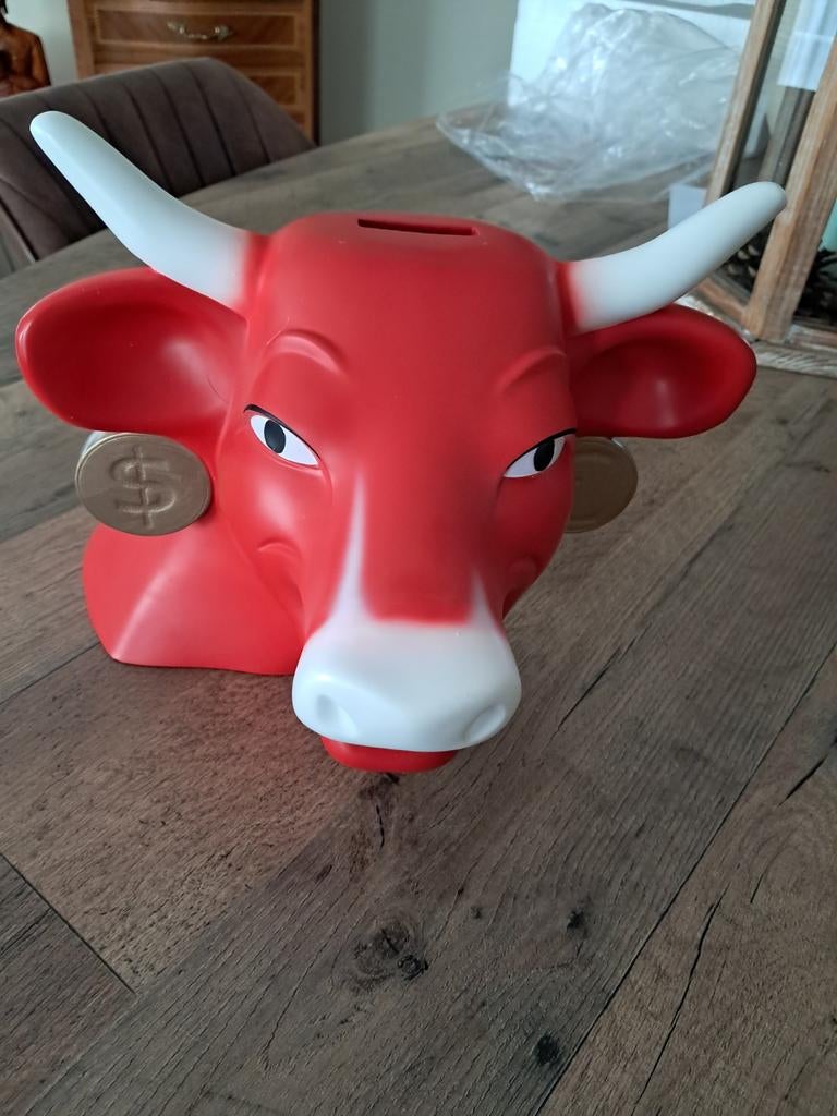 Tirelire la vache qui rit de  Leblon Delienne, Collections, Enlèvement ou Envoi