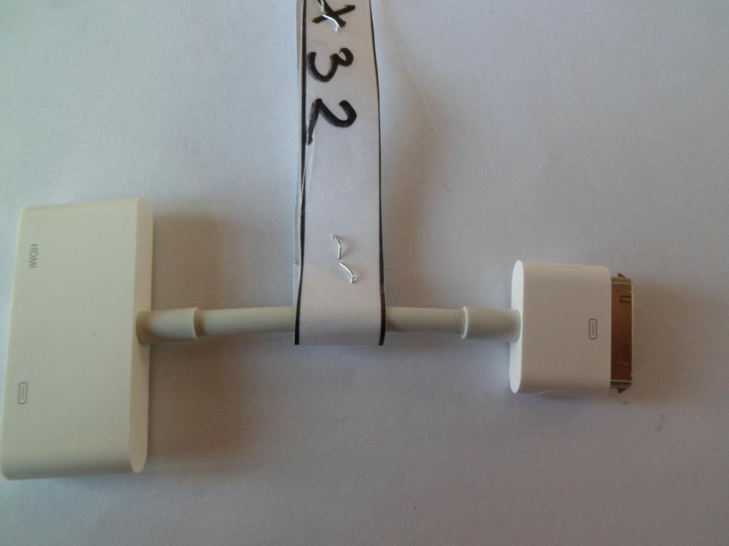 Adaptateur AV numérique Apple 30 broches vers HDMI, modèle A, Enlèvement, Comme neuf