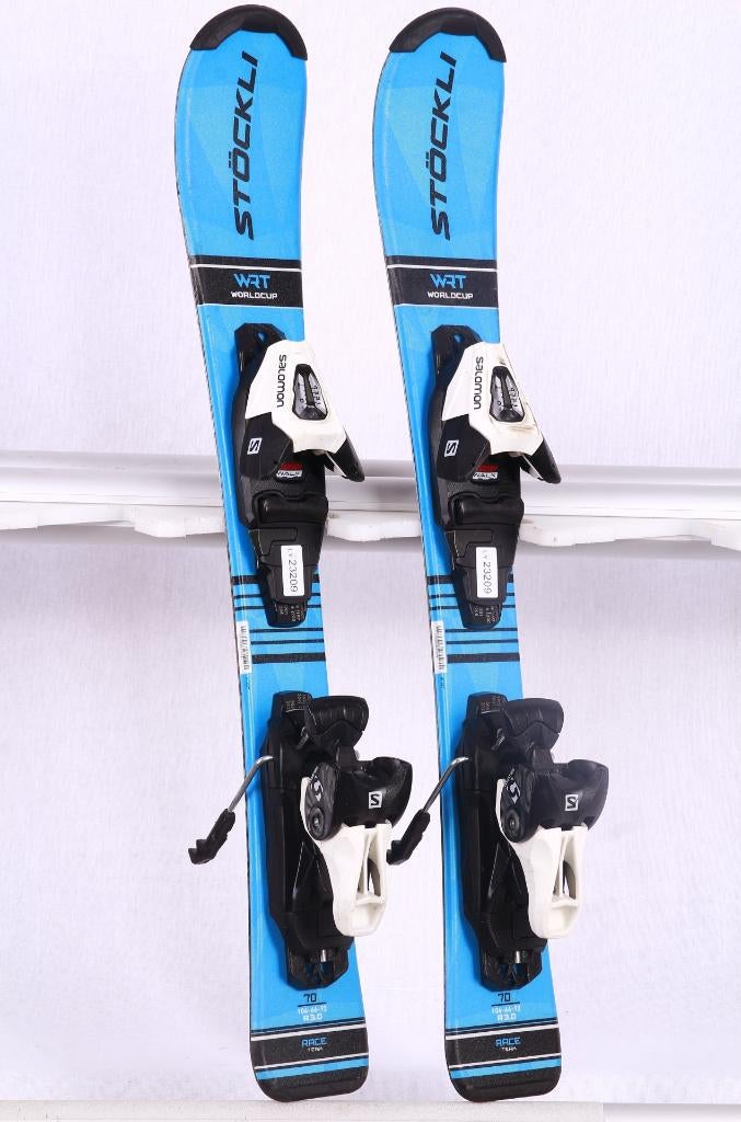 90 110 130 140 kinder ski's STOCKLI WRT WORLDCUP RACE TEAM, Gebruikt, 100 tot 140 cm, Carve, Salomon