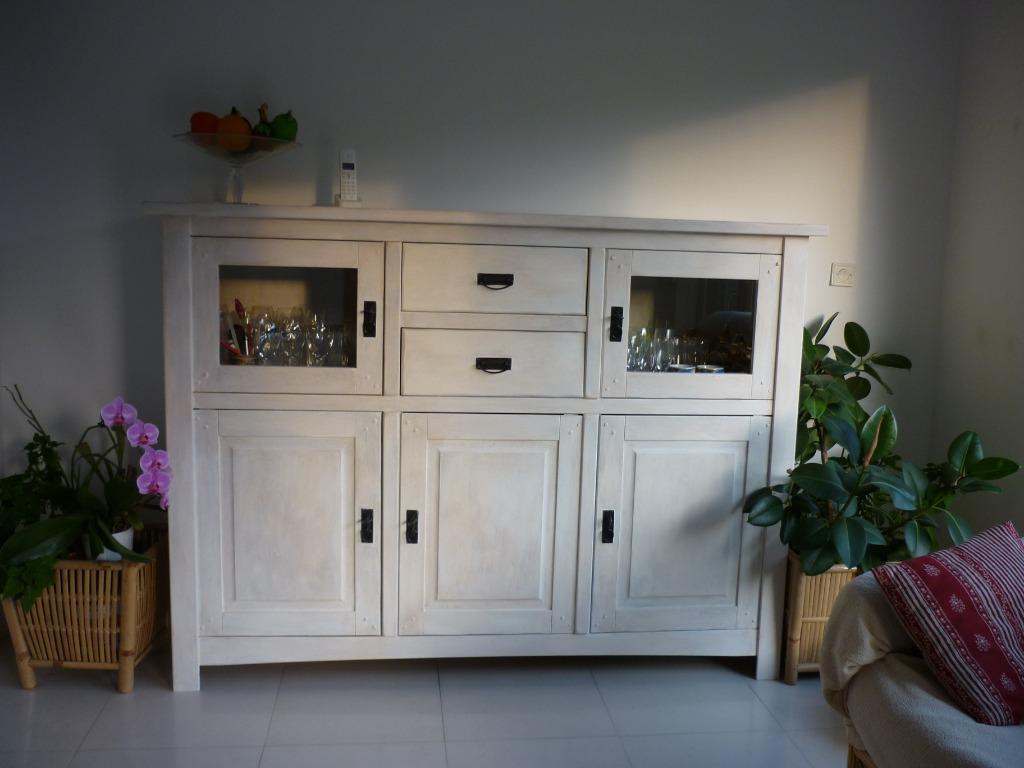 VAISSELIER -  DRESSOIR GAVERZICTH, Maison & Meubles, Armoires | Dressoirs, Comme neuf, 150 à 200 cm, 25 à 50 cm, Avec tiroir(s)