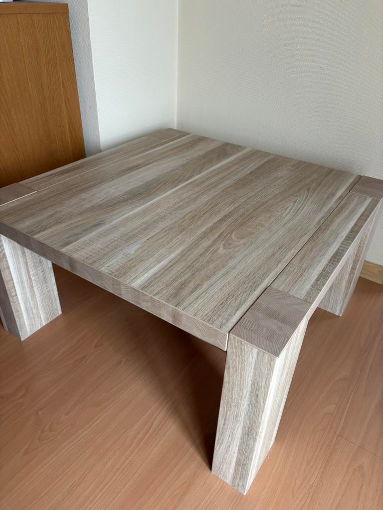 Hoektafel 77cm-77cm-40cm, Ophalen, Zo goed als nieuw