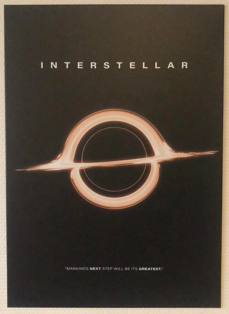Displate Interstellar, Ophalen of Verzenden, Zo goed als nieuw, Film, Poster