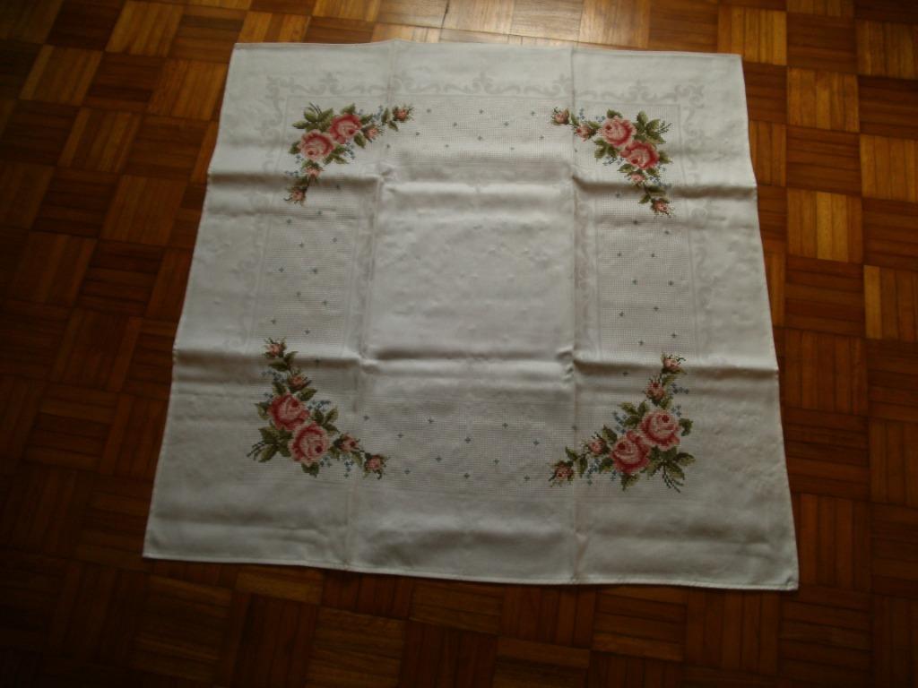 Tafellaken wit 88 x 88cm (DS204-m), Ophalen of Verzenden, Zo goed als nieuw