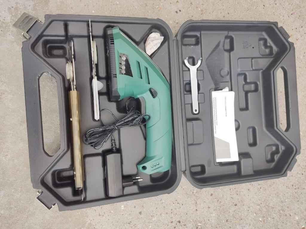 Accugrasschaar-heggenschaar, Ophalen, Zo goed als nieuw, Accu, TOP CRAFT