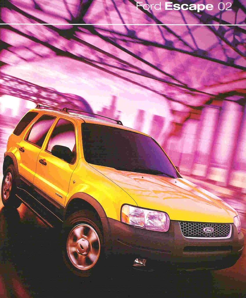 Brochure du Ford Escape USA 2002, Enlèvement ou Envoi, Ford