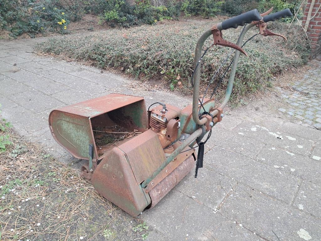 grasmaaier, Jardin & Terrasse, Tondeuses à gazon, Enlèvement, Utilisé, 30 à 39 cm, Tondeuses à gazon à essence