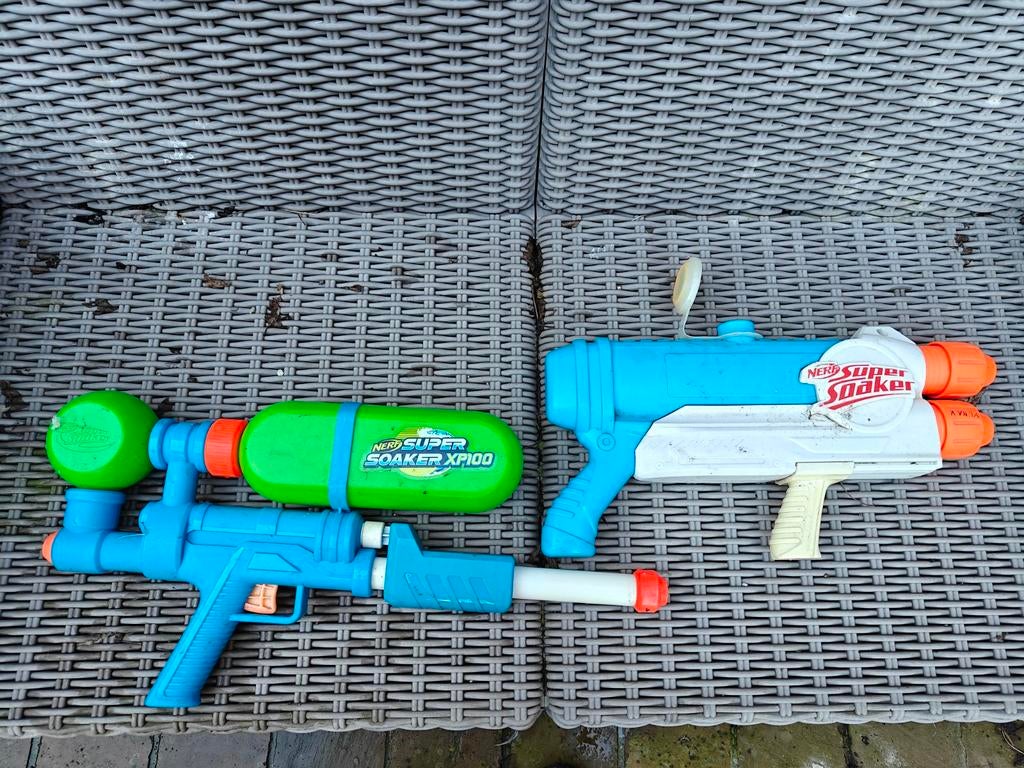 Waterpistolen supersoaker, Kinderen en Baby's, Speelgoed | Buiten | Actiespeelgoed, Ophalen