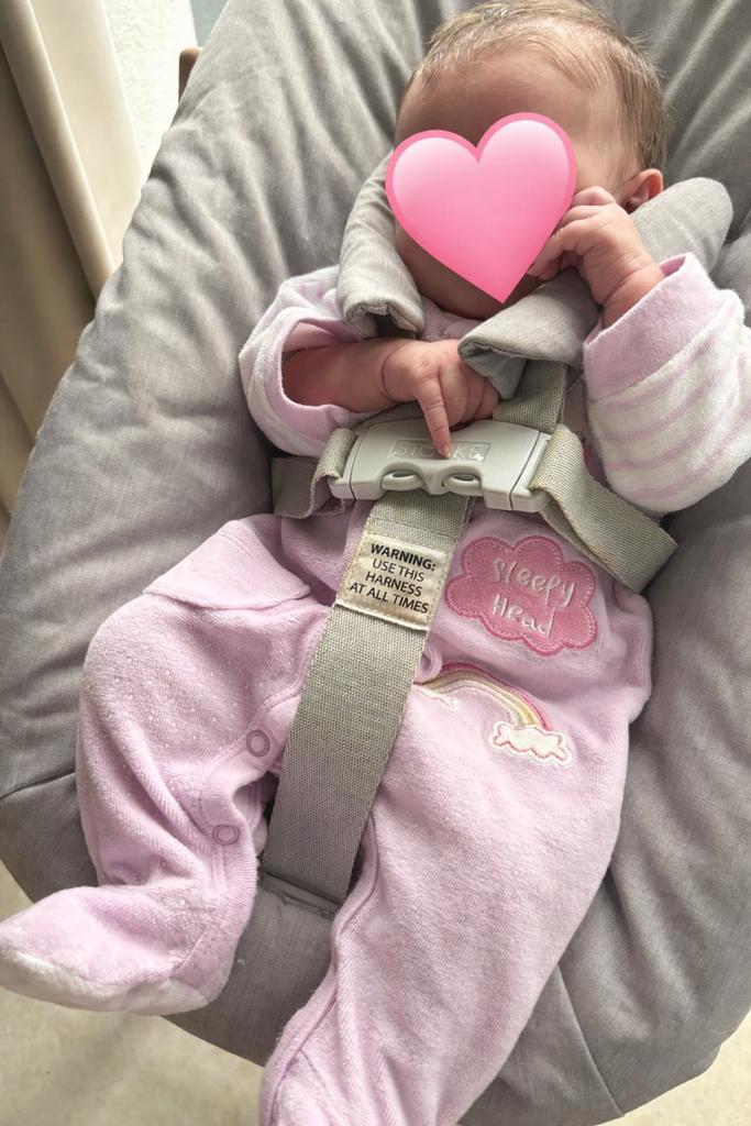 Mooi babystoelte voor Stokke Tripp Trapp kinderstoel, Kinderen en Baby's, Kinderstoelen, Ophalen, Gebruikt, Overige typen, Gordel(s)