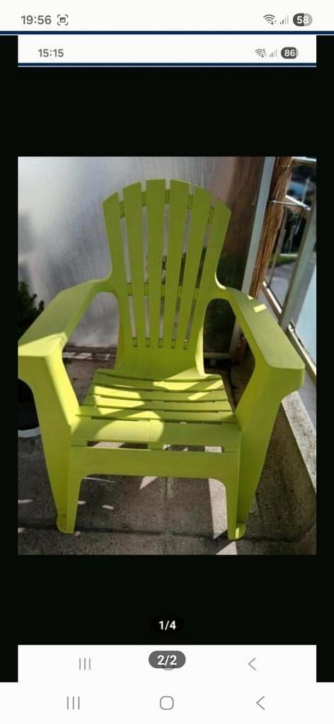 GROTE EN COMFORTABELE MONOBLOKSTOELEN PRIJS 15 EUR, Ophalen