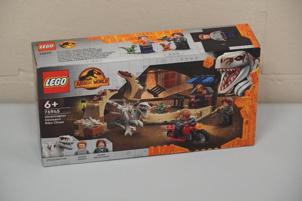 LEGO 76945 - Atrociraptor achtervolging - Nieuw, Ophalen of Verzenden, Nieuw, Complete set, Lego