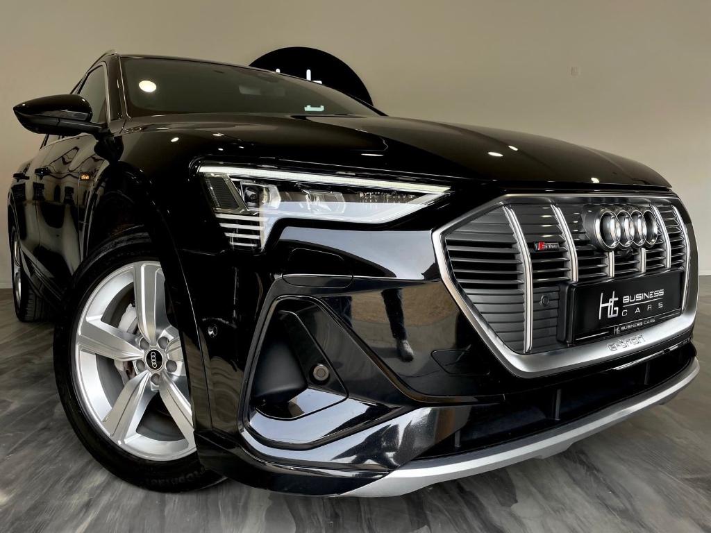 Audi e-tron 50 QUATTRO/ 3X S-LINE/ CARNET AUDI/ FULL LED, Auto's, Audi, Automaat, Zwart, Leder, 5 zetels