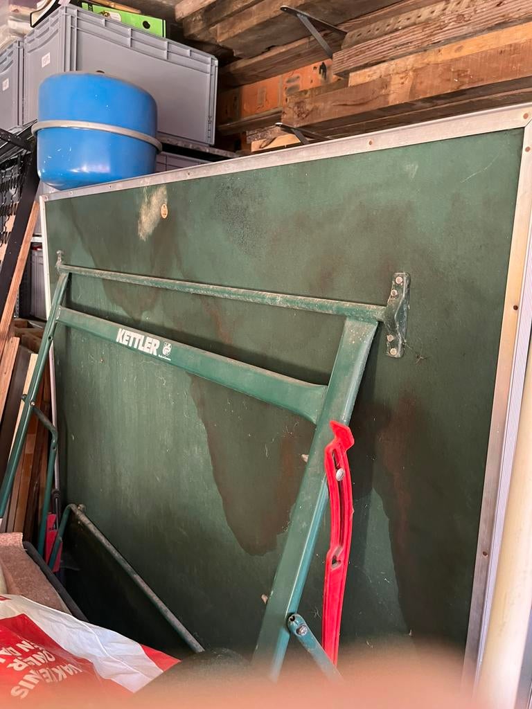 Table de ping-pong gratuite, Enlèvement, Utilisé, Table d'intérieur, Pliante