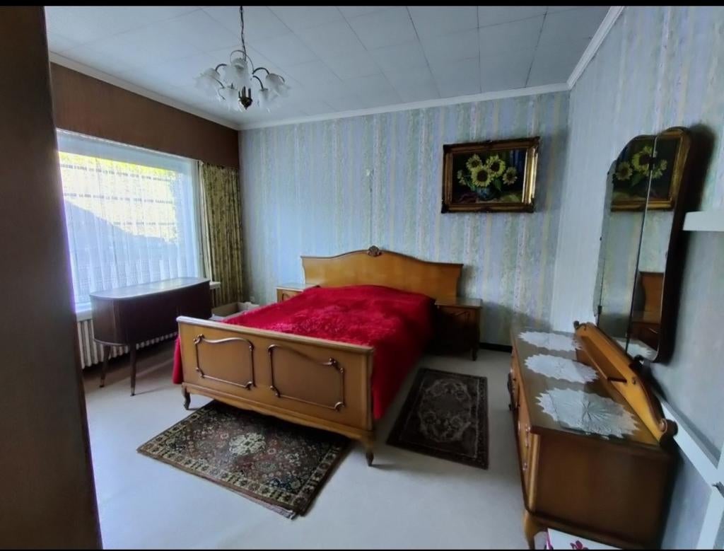 Chambre : lit, armoire et coiffeuse, Enlèvement