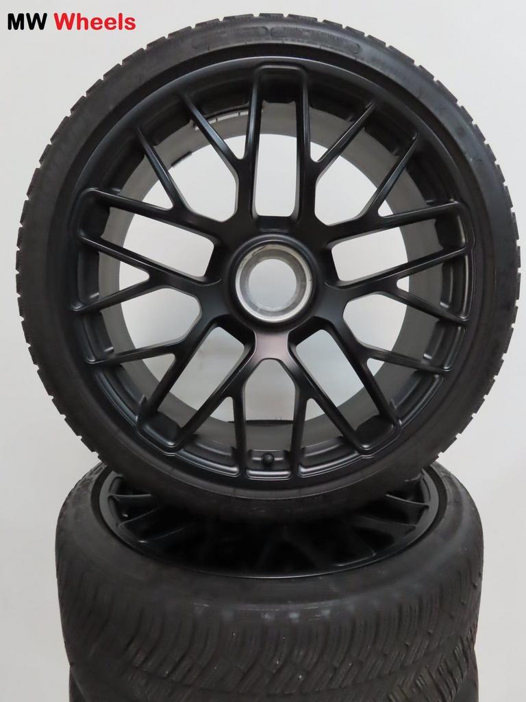Porsche 20 inch Origineel 911 991 velgen Turbo winterbanden, Gebruikt, -, -, Banden en Velgen