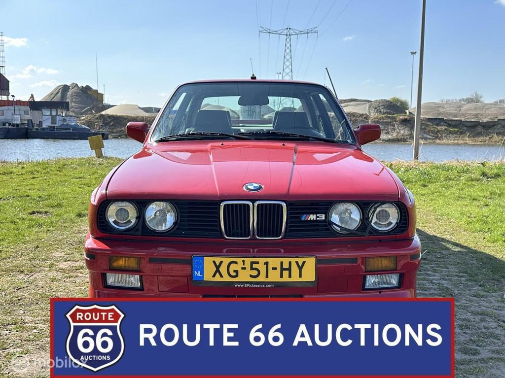 BMW M3 | 1989 | Route 66 Auctions, Zwart, Bedrijf, Handgeschakeld, Overige carrosserie