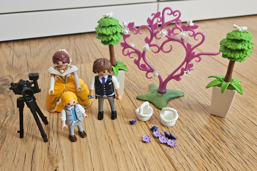 Playmobil City Life - Photographe de mariage, Enlèvement, Comme neuf