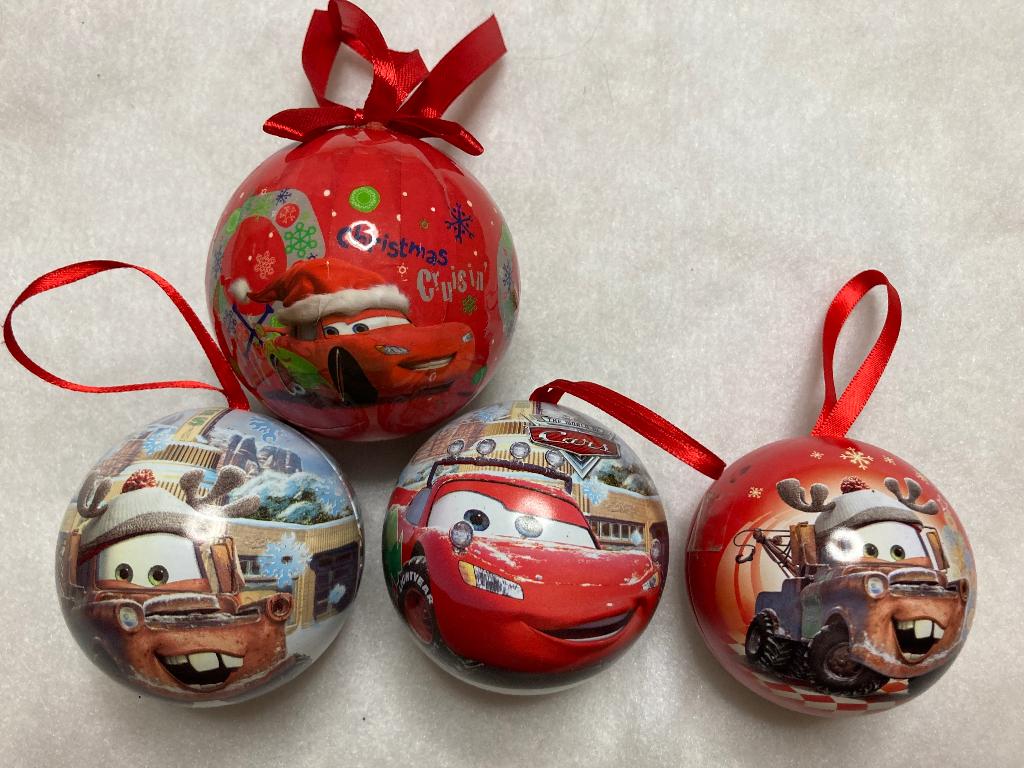 Kerstballen van Cars, Diversen, Ophalen of Verzenden, Zo goed als nieuw