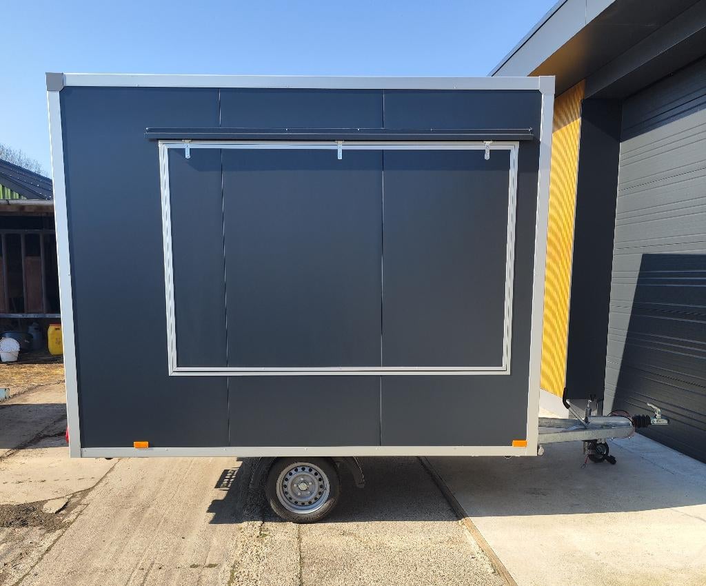 Snackwagen Frietwagen Foodtruck Verkoopwagen 750kg 3x2m, Articles professionnels, Enlèvement, Snacks