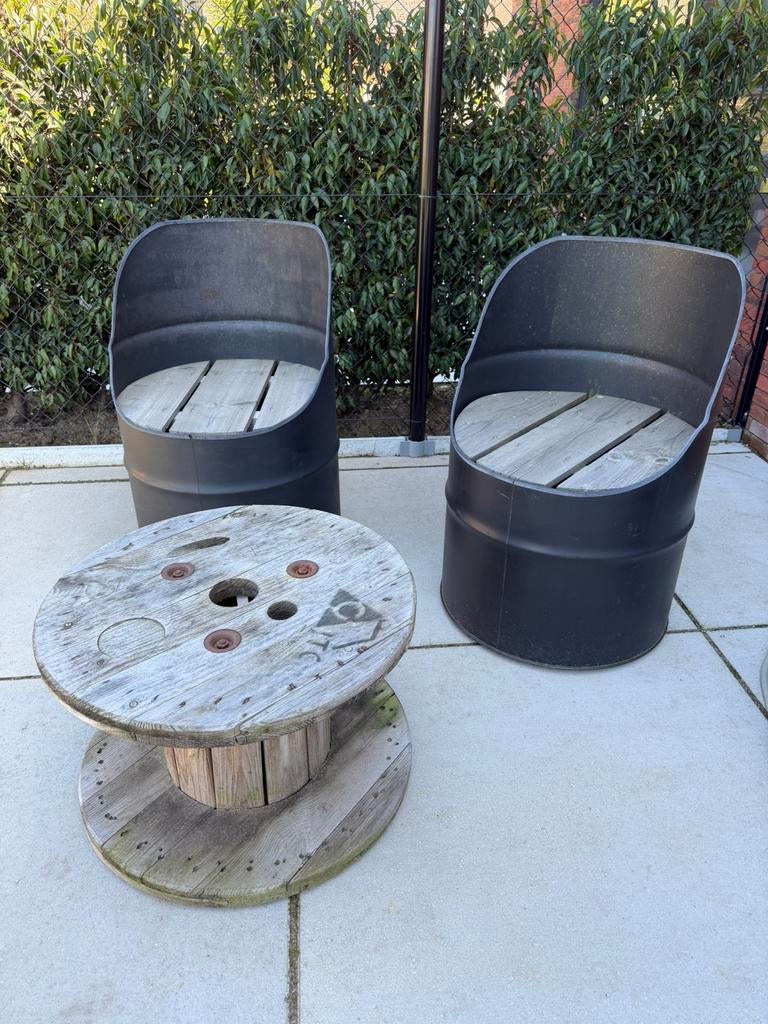 Olievat stoelen, Enlèvement, Comme neuf, Chaise