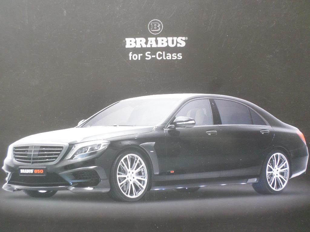 Brochure de la Mercedes Brabus Classe S, Enlèvement ou Envoi, Mercedes