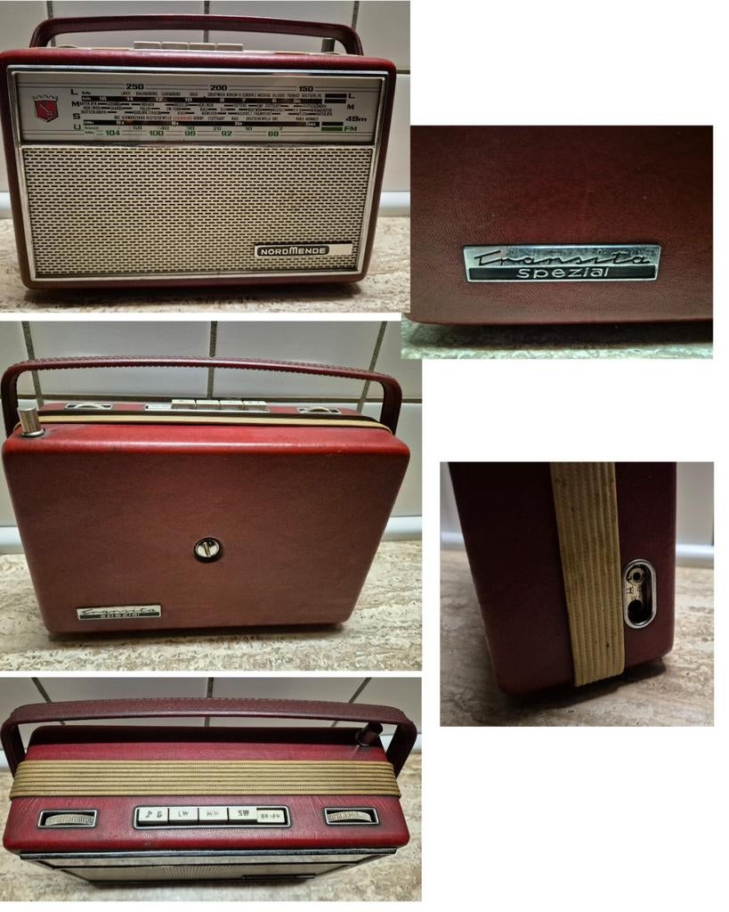 Nordmende Transita Spezial-transistorradio, Audio, Tv en Foto, Ophalen, Gebruikt, Transistorradio