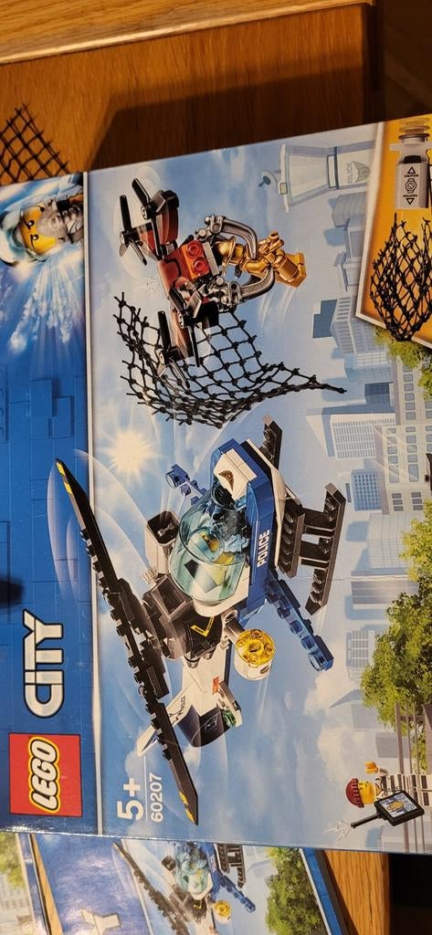 Lego City 60207 Sky Police Drone Chase, Ophalen, Compleet, Lego, City