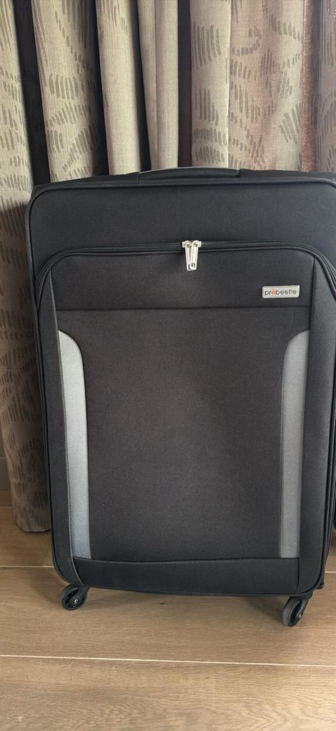 Étui de voyage noir 1X d'occasion, Enlèvement, Comme neuf, Clé