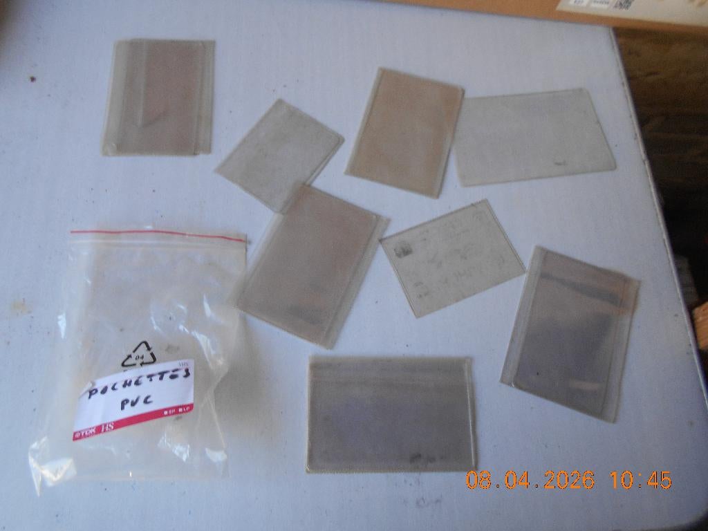 pochettes pour carte magasins ou identité ou autres, Computers en Software, Geheugenkaartlezers, Ophalen