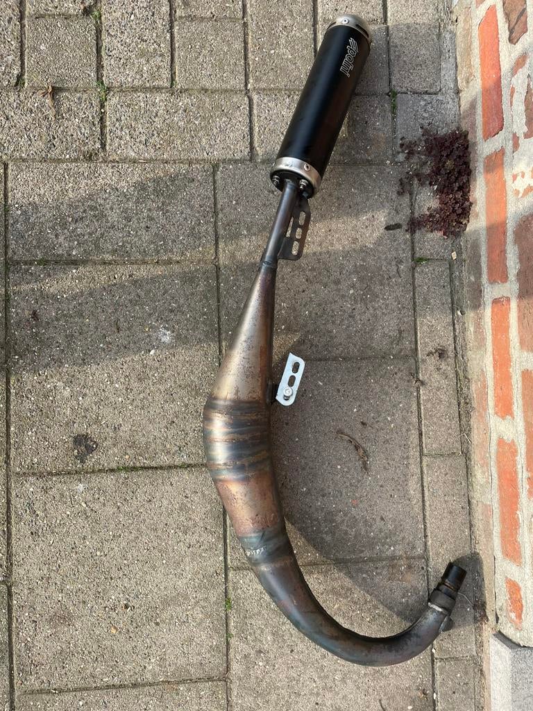 Am6 polini uitlaat, Ophalen, Zo goed als nieuw, Uitlaat