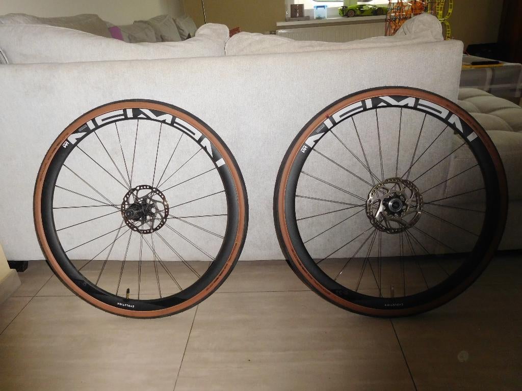 newmen koerswielen, Fietsen en Brommers, Fietsonderdelen, Gebruikt, Aluminium, Cube, Racefiets