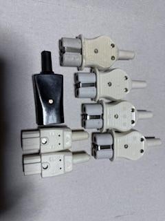 Stekkers twee polig allerhande huishoud toestellen, Enlèvement ou Envoi, Neuf