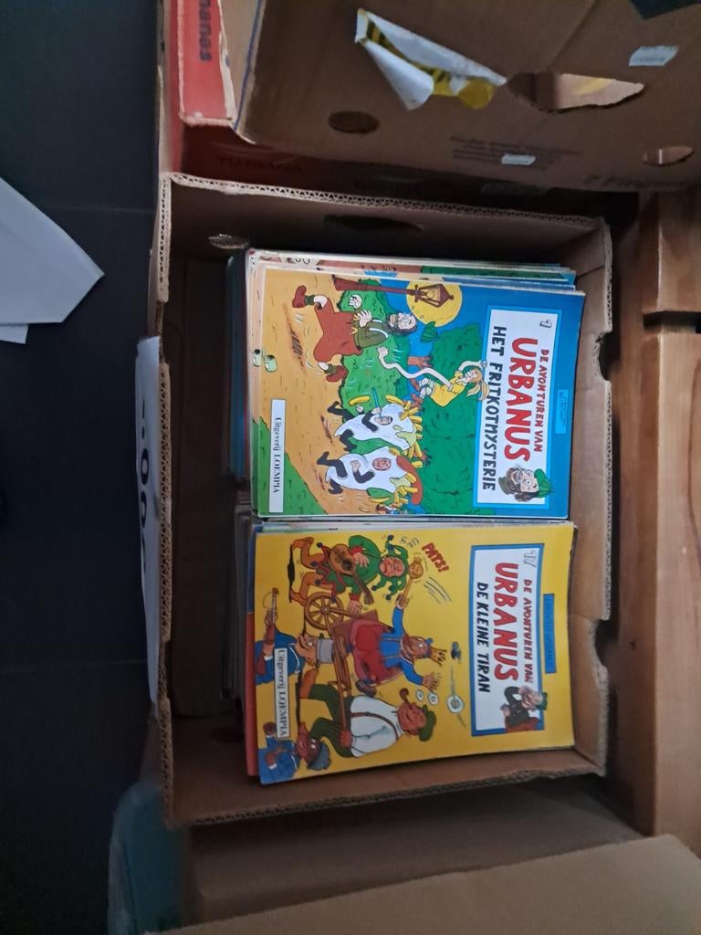 Urbanus strips, Boeken, Ophalen