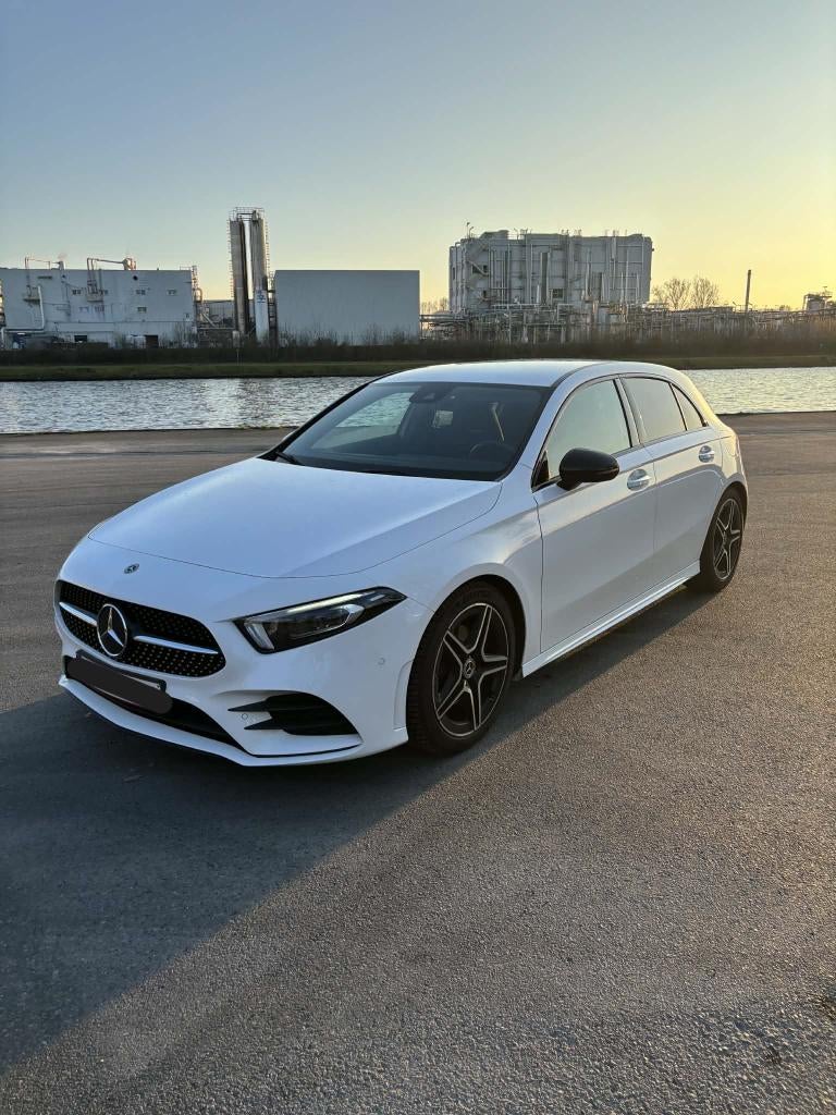 Mercedes A180 2020 Automaat 79.500 km, Auto's, Leder en Stof, Wit, 1365 kg, 5 deurs