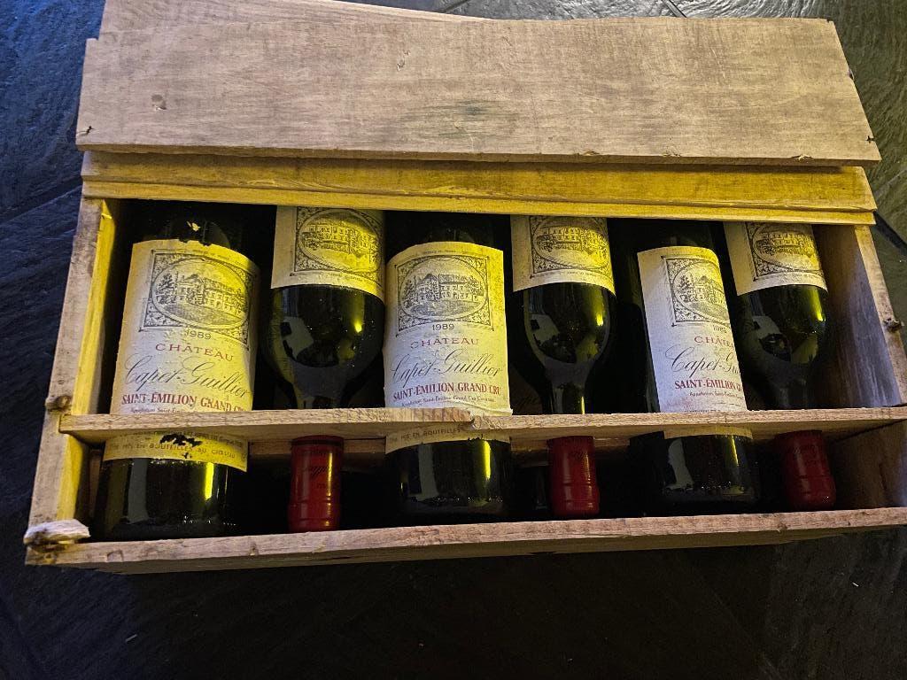 Château Capet-Guillier Saint-Émilion Grand Cru 1989, Enlèvement, France, Vin rouge
