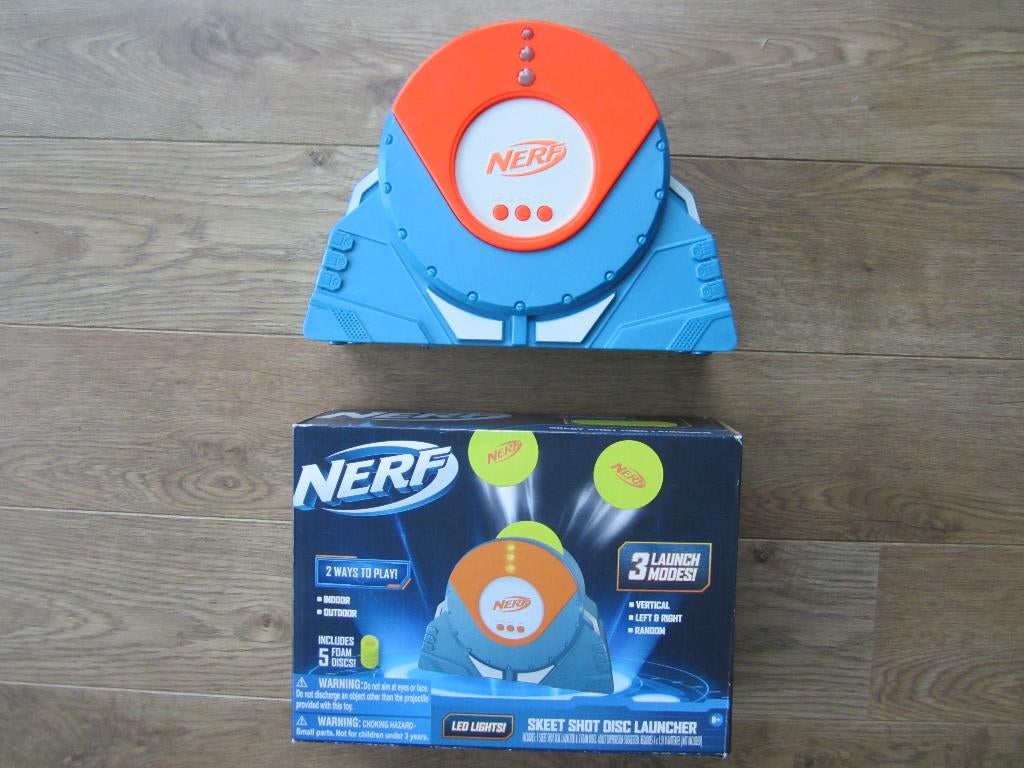 Nieuwe Nerf disc launcher, Ophalen of Verzenden, Nieuw