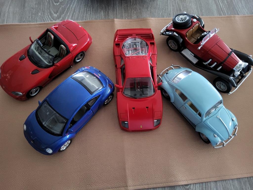 Lot met 5 modelauto's., Ophalen of Verzenden