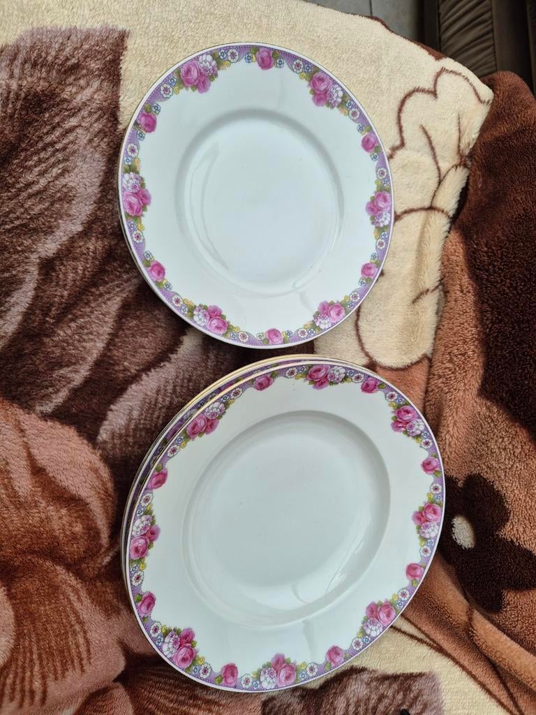 Vintage Victoria Czsehoslovakia porceleinen borden, Enlèvement ou Envoi