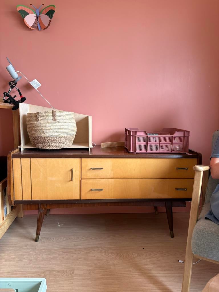 Vintage TV commode, Ophalen, Zo goed als nieuw, Commode