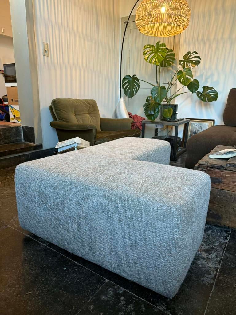 Petit canapé en L comme neuf, Enlèvement