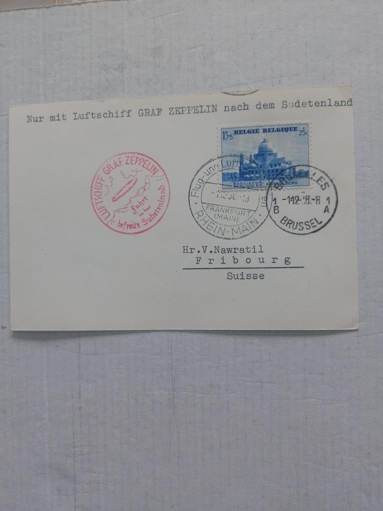 Postkaart Graf Zeppelin, Verzamelen, Postkaarten | Themakaarten, Ophalen of Verzenden
