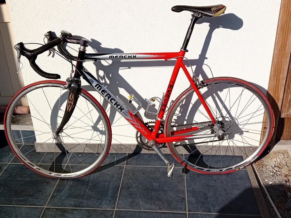 Koersfiets Eddy Merckx Alu Team nieuwstaat maat 59, Fietsen en Brommers, 28 inch, Heren, Aluminium, Zo goed als nieuw