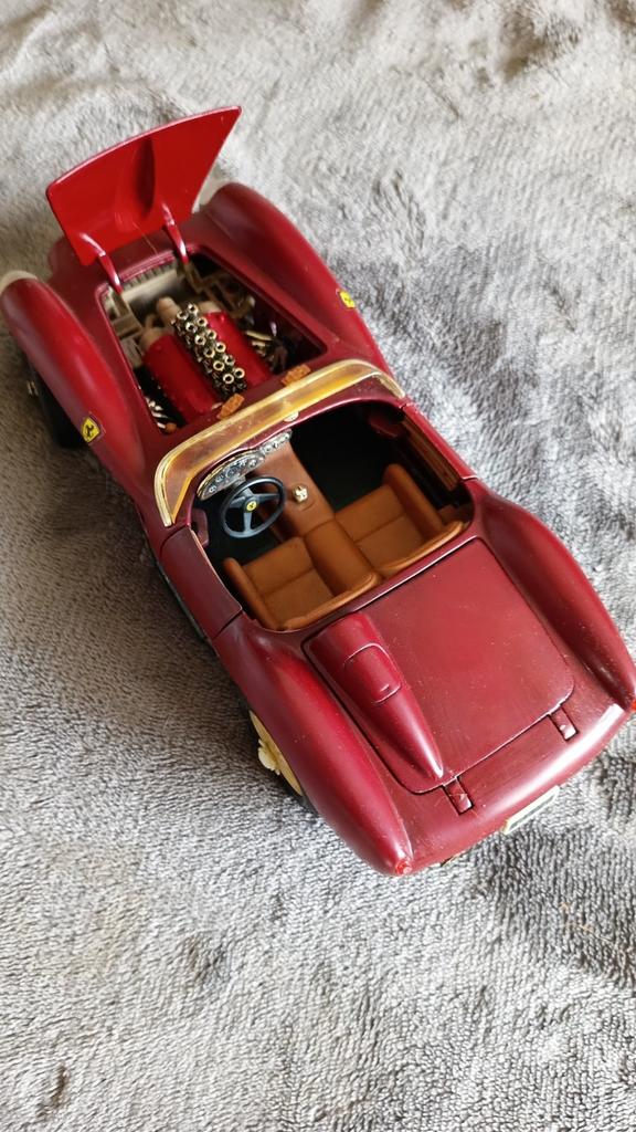 Ferrari testa rossa v12 collection, Hobby en Vrije tijd, Modelauto's | 1:24, Gebruikt, Auto, Overige merken