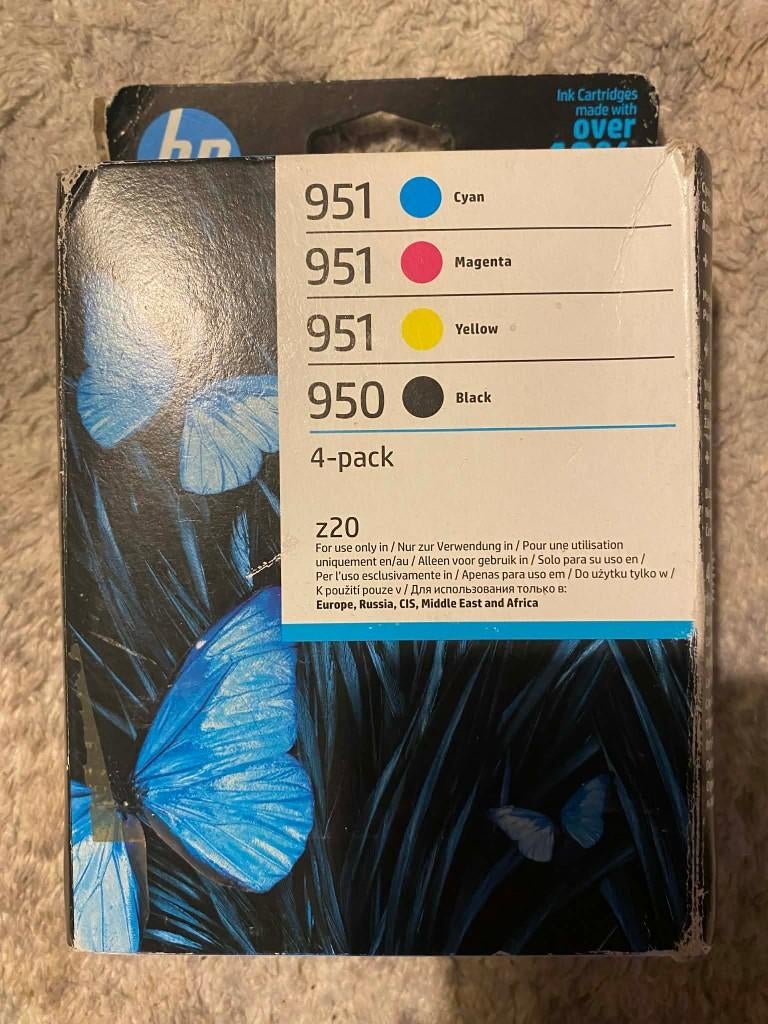 HP 950-951 6ZC65AE inktpatronen, Ophalen of Verzenden, Zo goed als nieuw, X, X