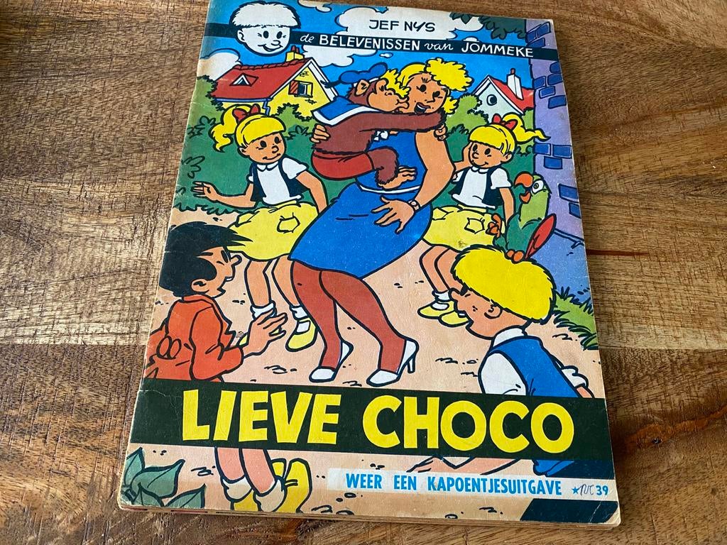 🔵  JOMMEKE : LIEVE CHOCO, Livres, BD, Utilisé, Une BD, Enlèvement ou Envoi