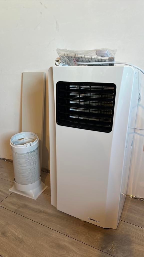 Mobiele airco Silvercrest 9000 btu, Elektronische apparatuur, Airco's, Zo goed als nieuw, Mobiele airco, Minder dan 60 m³, 3 snelheden of meer