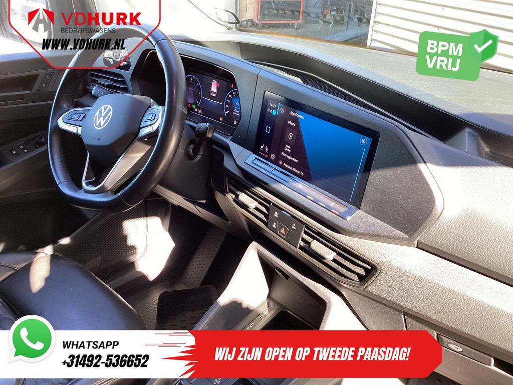 Volkswagen Caddy Cargo Maxi 2.0 TDI 125 pk DSG Aut. Black Ed, Auto's, Bestelwagens en Lichte vracht, Automaat, Parkeersensor, Zwart