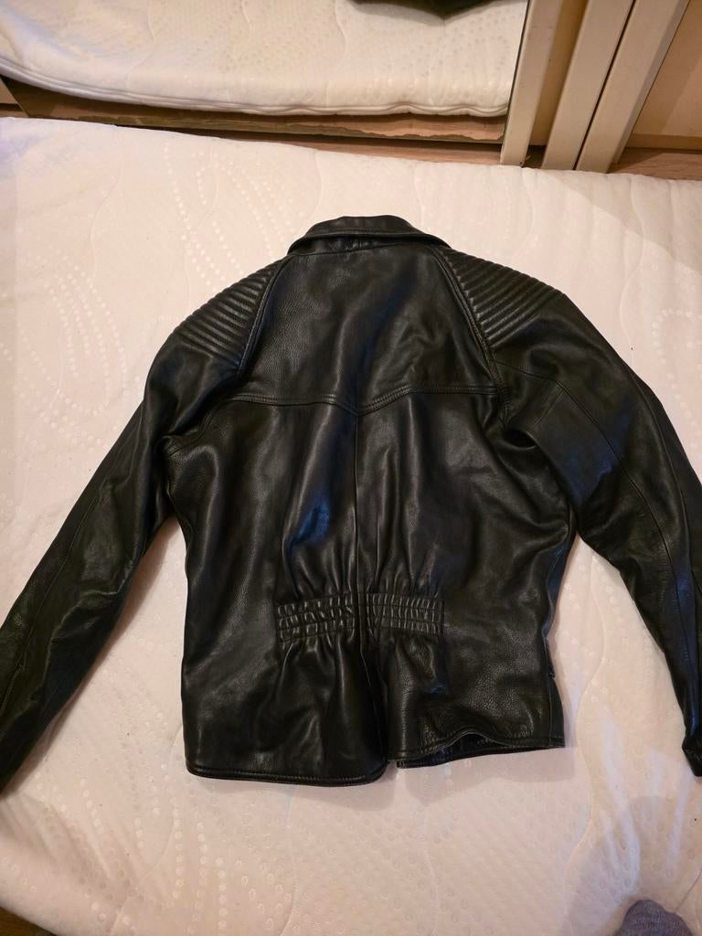 Leder motorjas, perfecte staat., Motoren, Kleding | Motorkleding, Ophalen